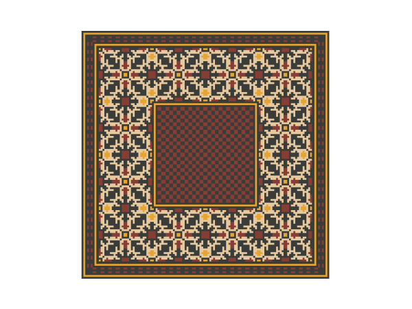 Collar of an embroidered chemise from Skripou,&nbsp;Boeotia