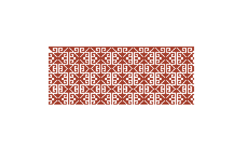 Embroidery from Levadia used to form a decorative&nbsp;band