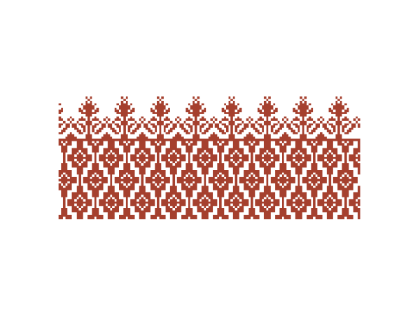 Embroidery from Levadia used to form a decorative&nbsp;band