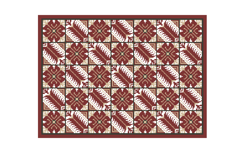 Border of an embroidery from&nbsp;Chios