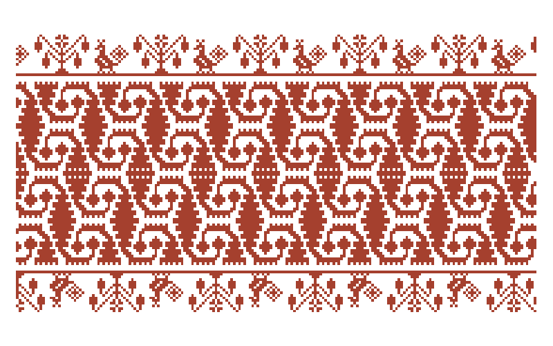 Embroidery fragment from the Greek&nbsp;Islands