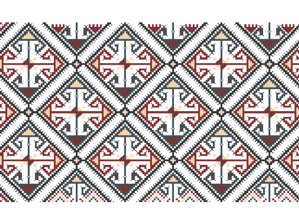 Silk embroidery on linen from&nbsp;Sporades